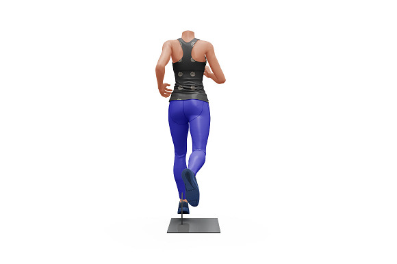 Female Sport Outfit in Mockup Templates - product preview 9