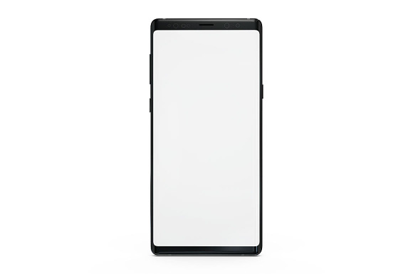 Samsung Galaxy Note 9 App Skin Mocku in Mockup Templates - product preview 1