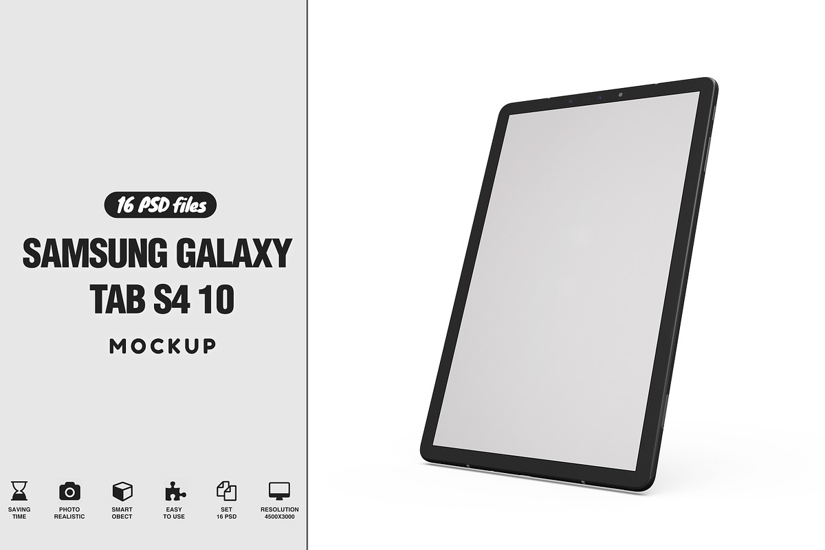 Samsung Galaxy Tab 4 App Mockup in Mockup Templates - product preview 8