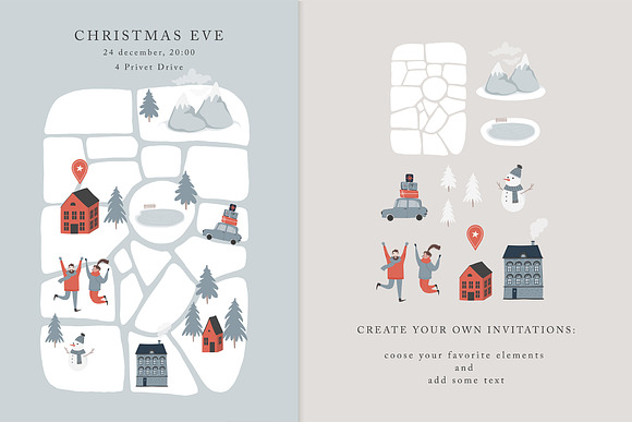 Winter days - calm and cozy Holidays in Illustrations - product preview 4