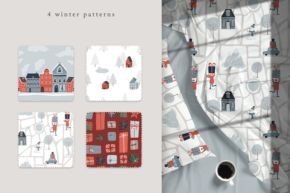 Winter days - calm and cozy Holidays in Illustrations - product preview 5