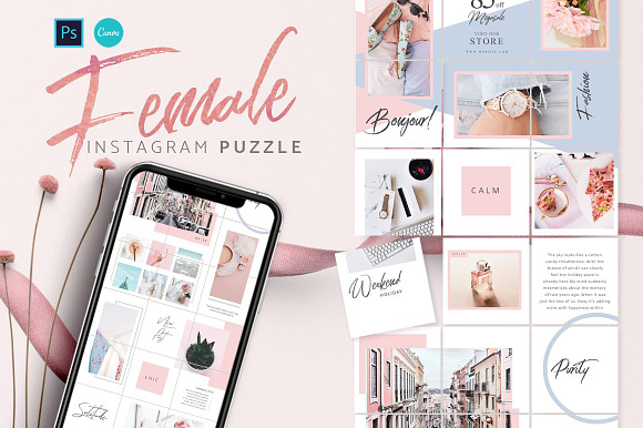 BEST SELLER Bundle Eviory in Instagram Templates - product preview 37