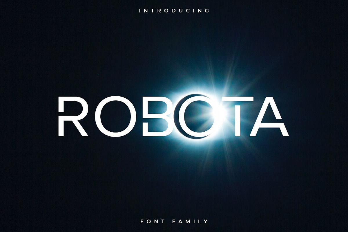Robota Font Family - Sans Serif in Sans-Serif Fonts - product preview 8