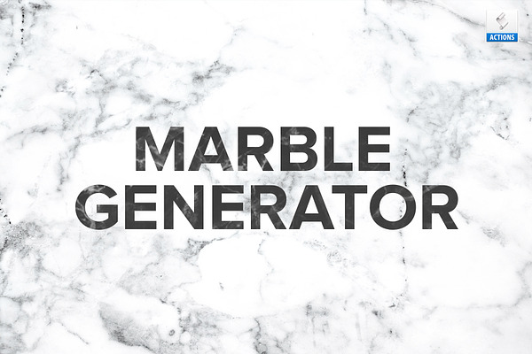 Marble Generator Photoshop Action