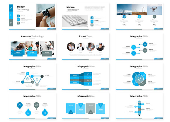 Technozo - Keynote Template in Keynote Templates - product preview 2
