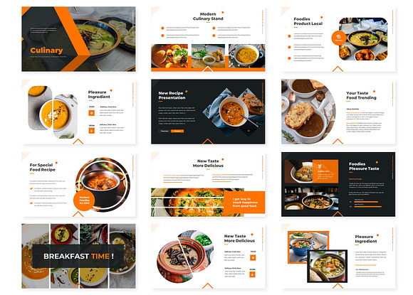 Culinary - Google Slides Template in Google Slides Templates - product preview 1