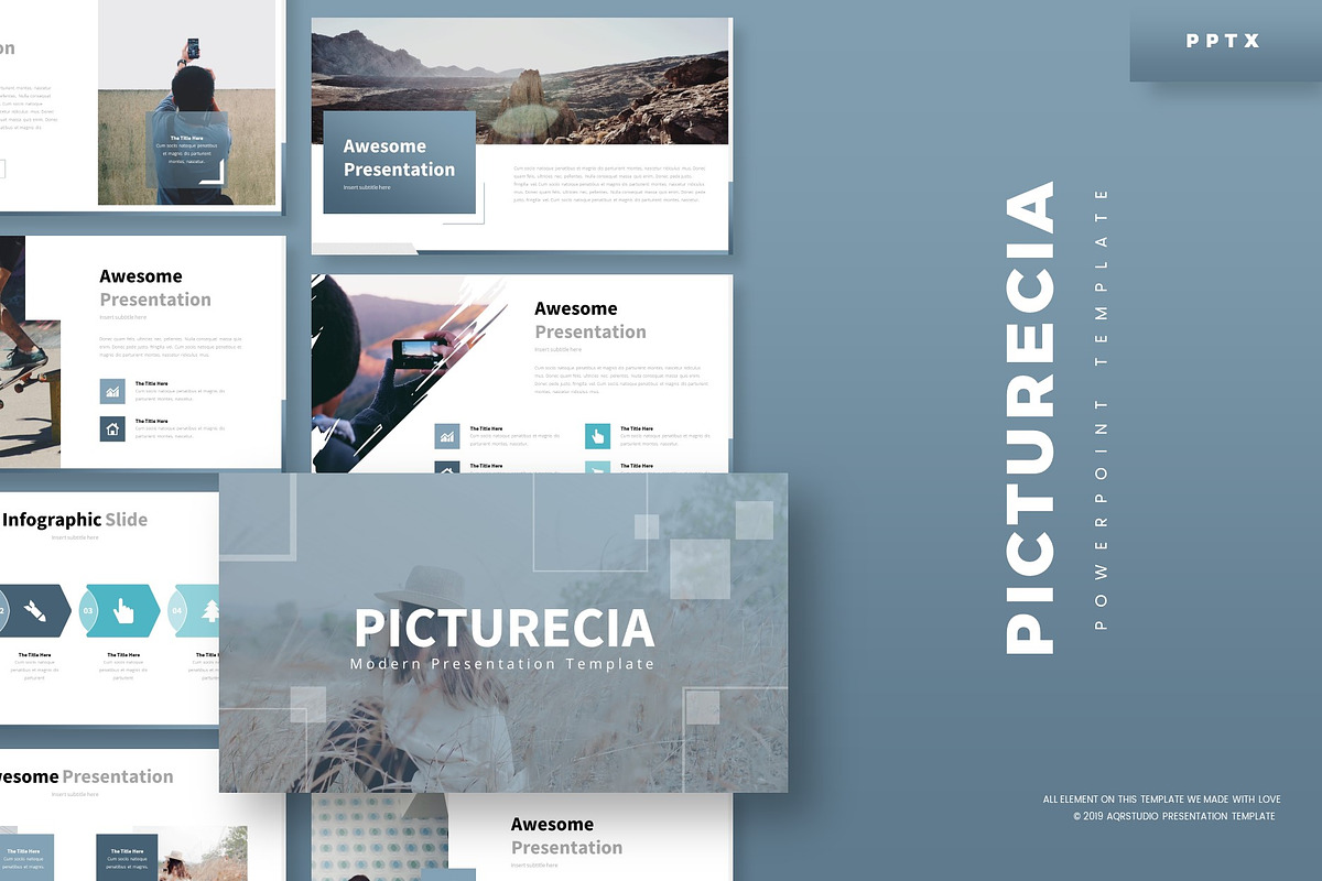 Picturecia - Powerpoint Template in PowerPoint Templates - product preview 8
