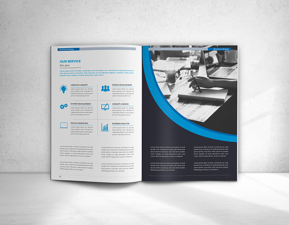 Company Profile in Brochure Templates - product preview 7
