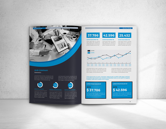 Company Profile in Brochure Templates - product preview 10