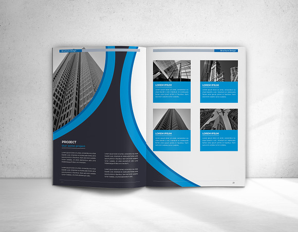 Company Profile in Brochure Templates - product preview 11