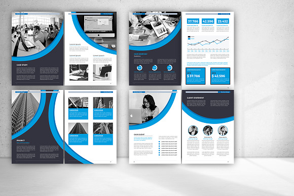 Company Profile in Brochure Templates - product preview 16