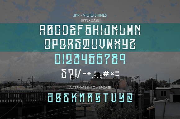 VICIO in Display Fonts - product preview 3