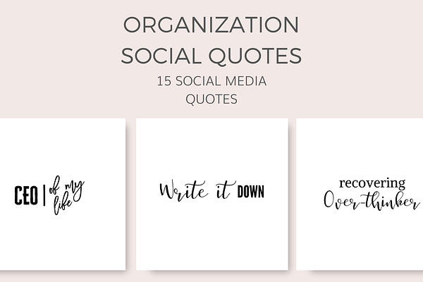 Get Organized Quotes (15 Images)