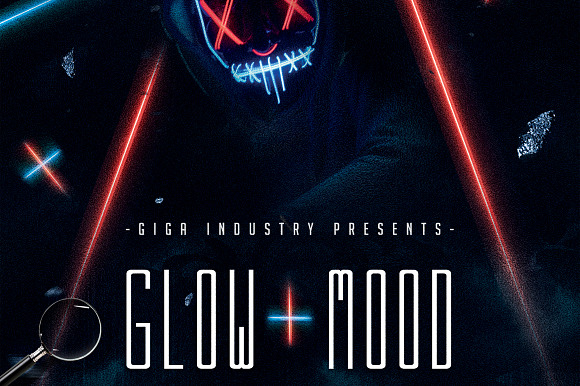 Glow Mood | Club & Deejay Flyer in Flyer Templates - product preview 5