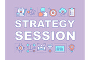Strategy session concepts banner