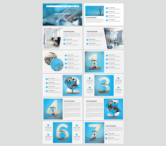 Smart Business Powerpoint Template in PowerPoint Templates - product preview 1