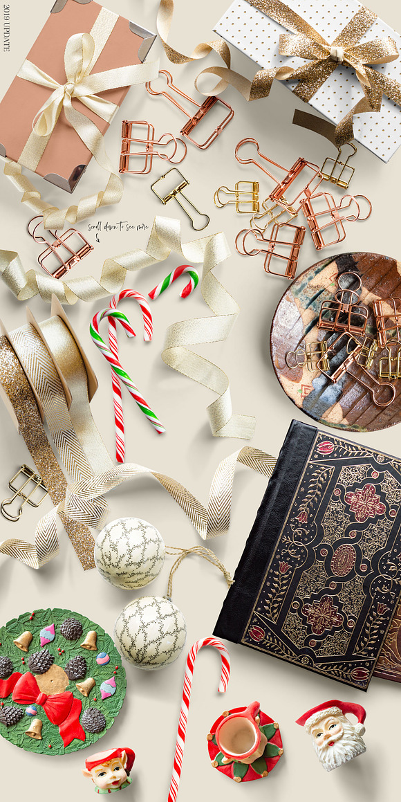 Holiday Props CardSet MockUps & More in Scene Creator Mockups - product preview 2