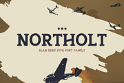 Northolt - A Slab Serif Font Family