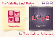 Valentines Day Card Designs