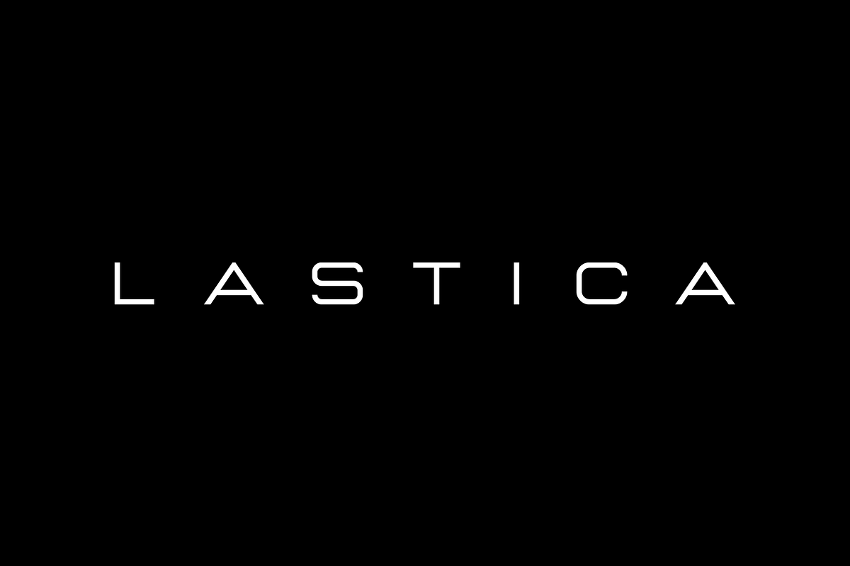 Lastica - Geometric & Minimalistic in Sans-Serif Fonts - product preview 8