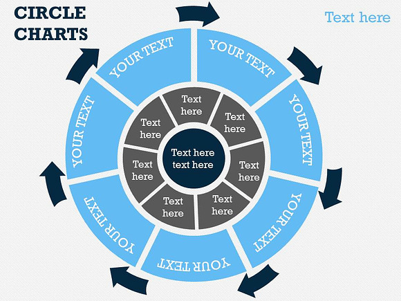 Circle Chart 1 PowerPoint Template in PowerPoint Templates - product preview 2