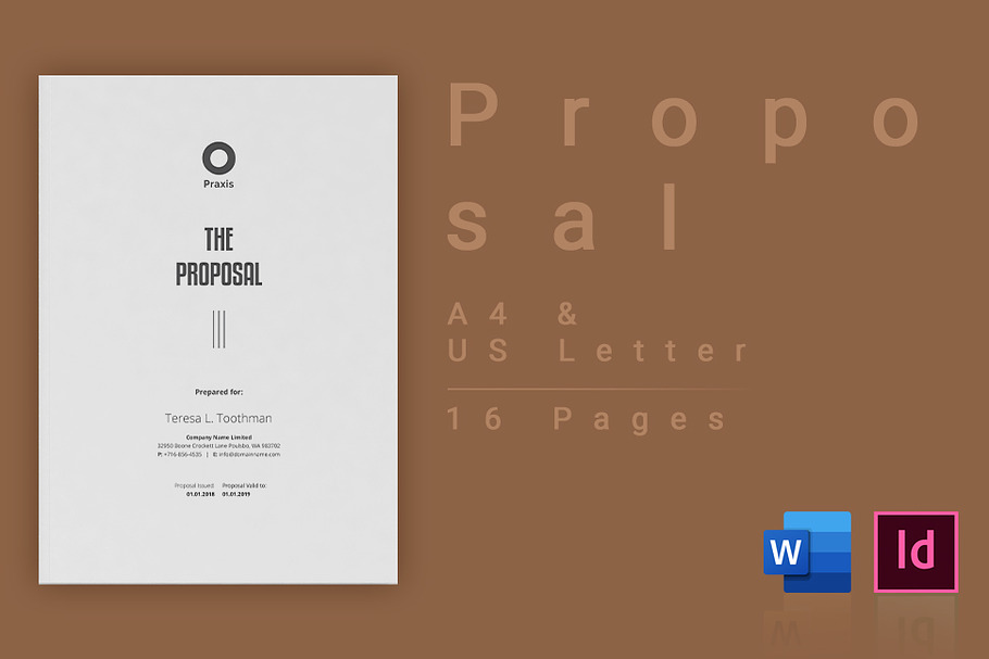 Proposal in Stationery Templates - product preview 8