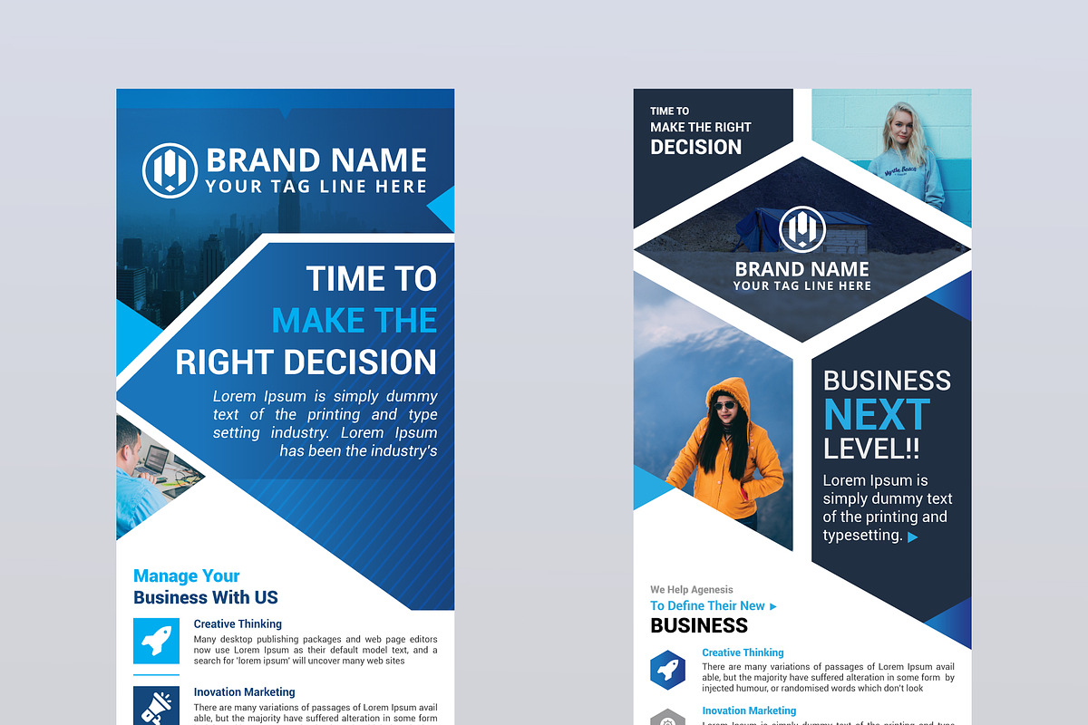 Roll Up Banner in Stationery Templates - product preview 8