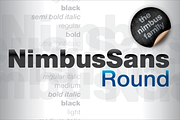 Nimbus Sans Round Black Italic