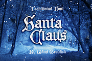 Santa Claus - Christmas Font