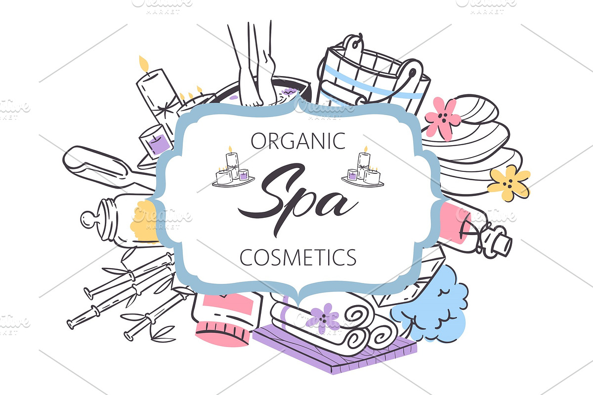 Organic cosmetics for spa shop for in Textures - product preview 8