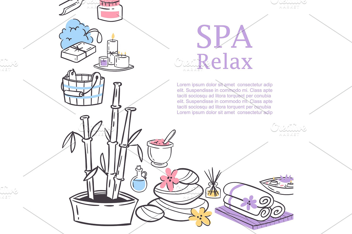 Spa relax for ladies health and in Textures - product preview 8