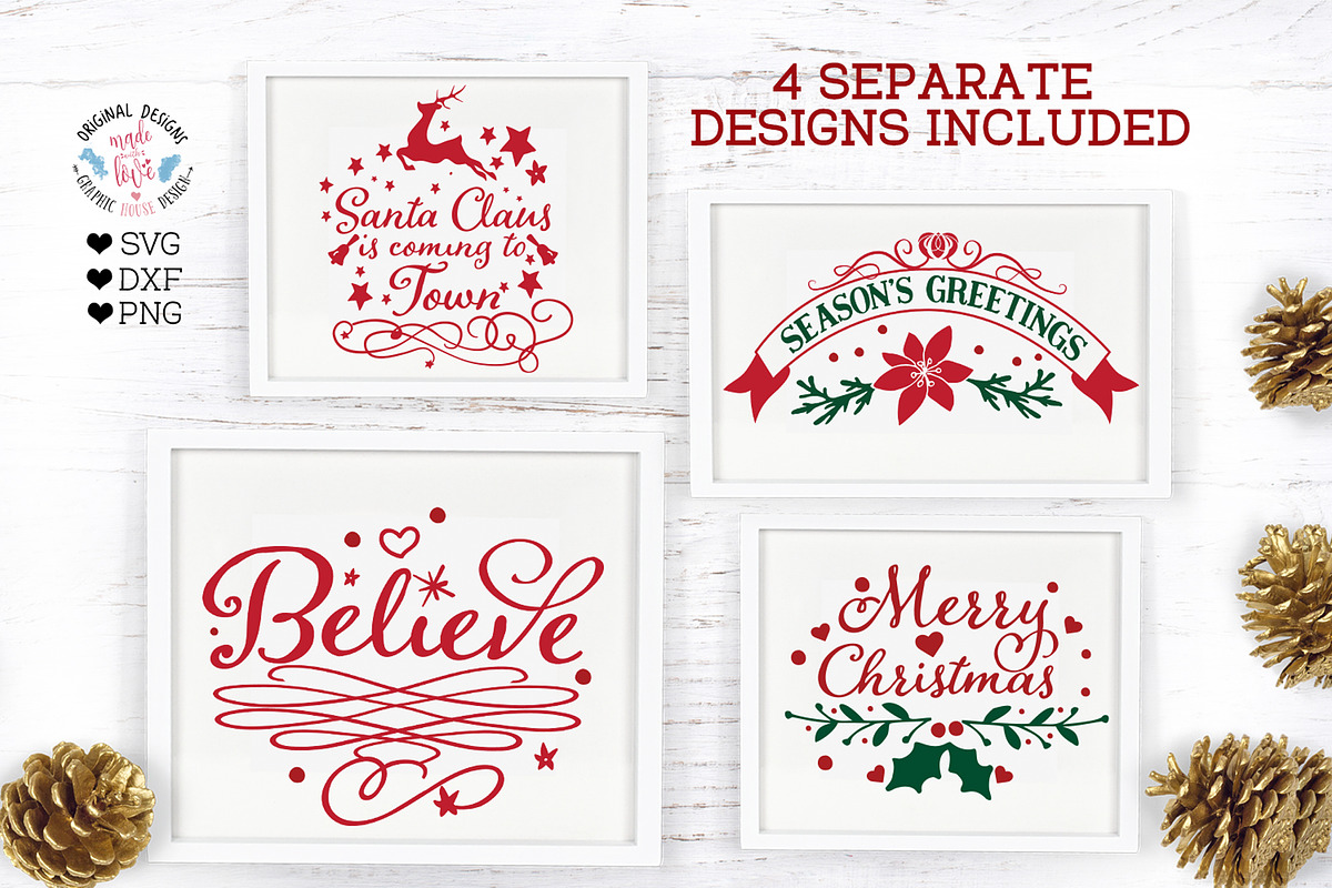 Christmas Home Decor SVG in Illustrations - product preview 8