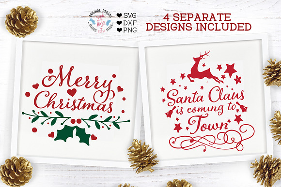 Christmas Home Decor SVG in Illustrations - product preview 1