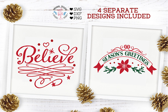 Christmas Home Decor SVG in Illustrations - product preview 2