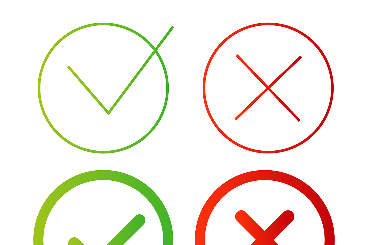 Check Mark icon. Vector illustration in Icons - product preview 8