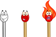 Match Stick Character Collection - 3