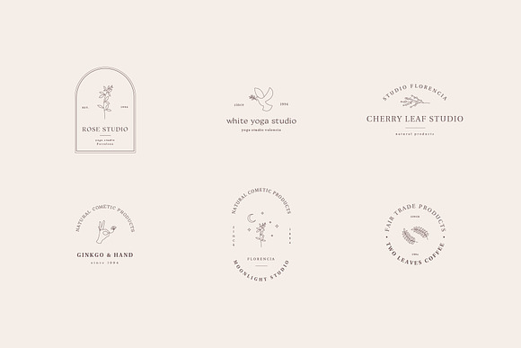 Hipster Logo Kit in Invitation Templates - product preview 9