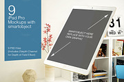 iPad Pro Mockup 9 Poses