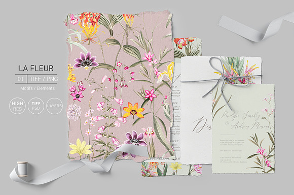 Botanical, Luxury Patterns & Motifs! in Patterns - product preview 3