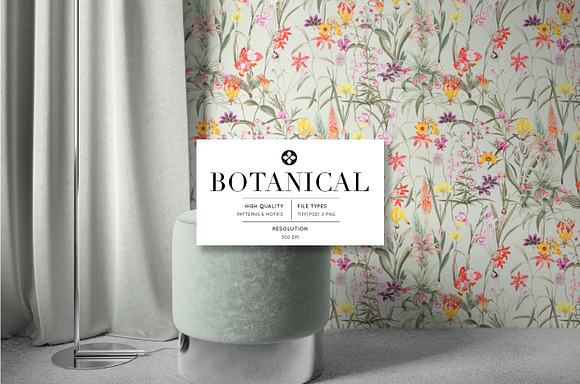 Botanical, Luxury Patterns & Motifs! in Patterns - product preview 5