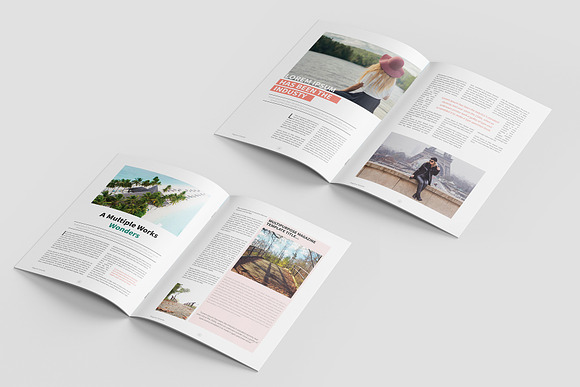 Modern Multiple Magazine Layout in Magazine Templates - product preview 2