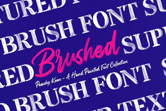 Peachy Keen Font Collection in Display Fonts - product preview 1