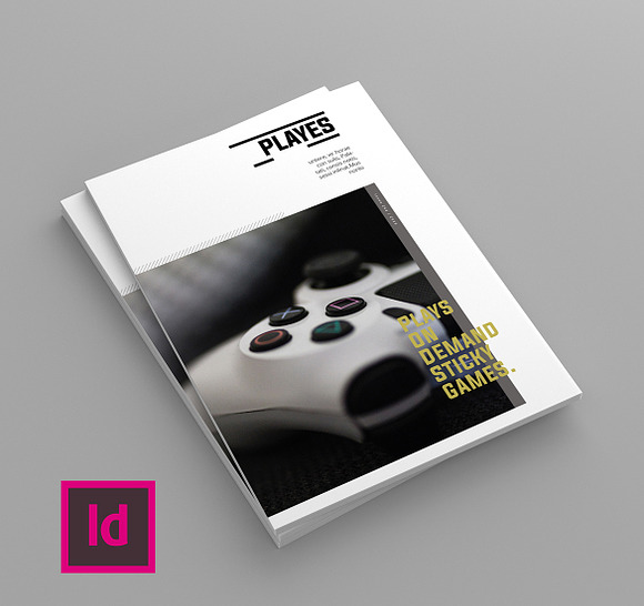 Playes - Magazine Template in Magazine Templates - product preview 1
