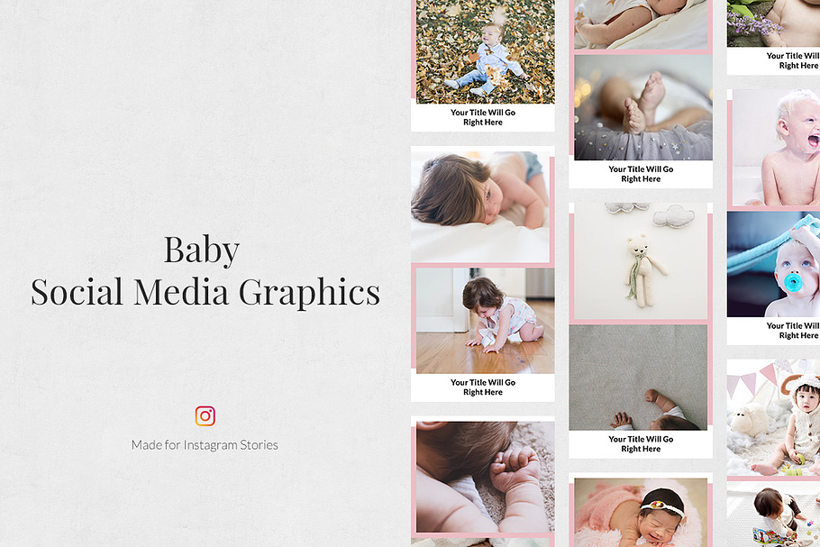Baby Instagram Stories in Instagram Templates - product preview 8