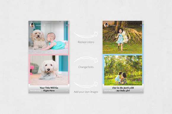 Baby Instagram Stories in Instagram Templates - product preview 4