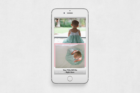 Baby Instagram Stories in Instagram Templates - product preview 5