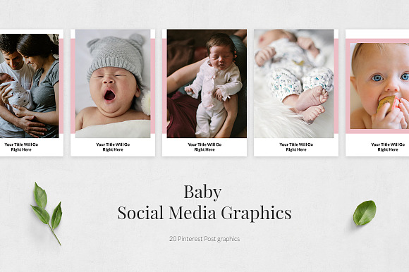 Baby Pinterest Posts in Pinterest Templates - product preview 1