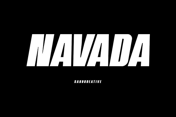 Navada in Sans-Serif Fonts - product preview 11