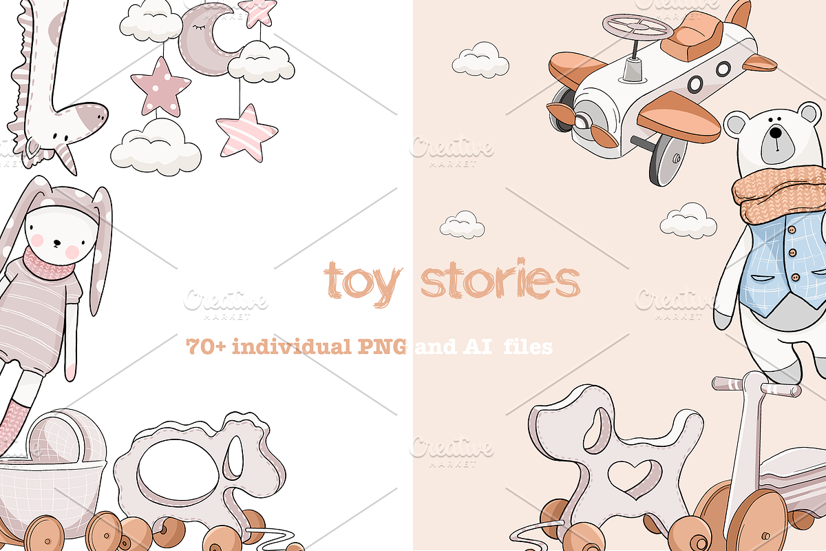 Toy stories in Illustrations - product preview 8
