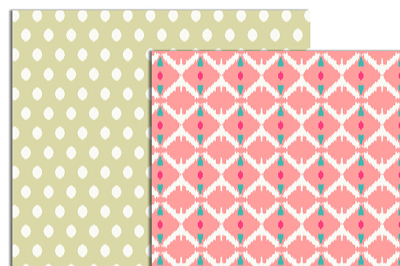 Layered Photoshop Ikat Pattern No. 2 in Patterns - product preview 1